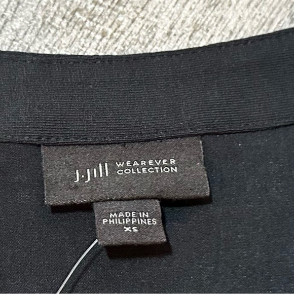 J. Jill Wearever A-Line Tunic, Black, XS, NWT - Picture 8 of 11